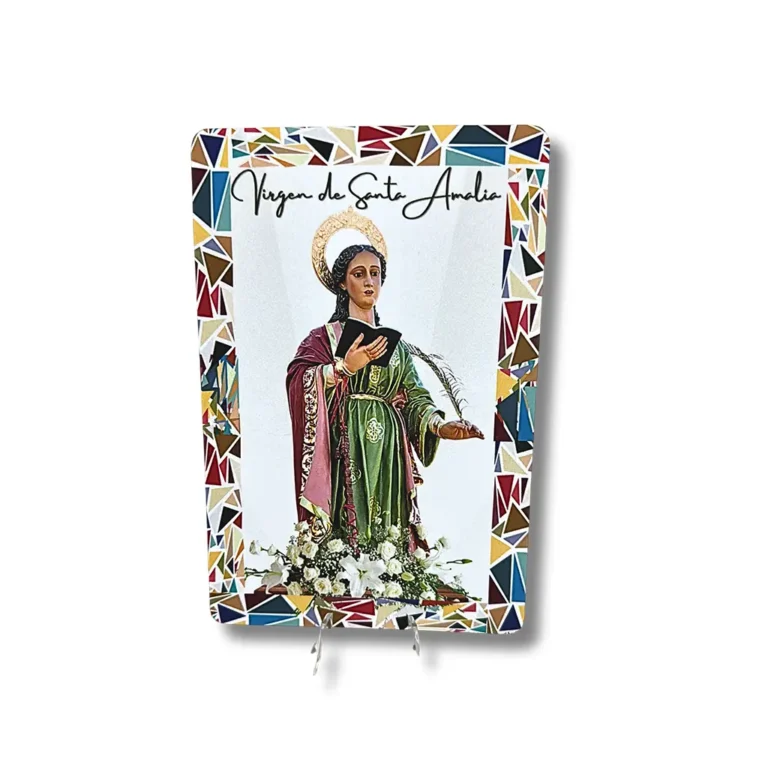 Placa Santa Amalia-Imagen de Altar