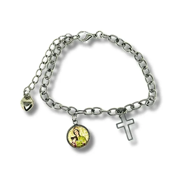 Pulsera Santa Amalia-Promesa de Acero